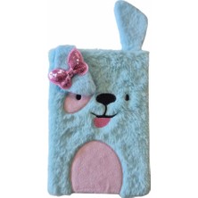 Bafix Peluş Hatıra Defteri Bfx-H21564-09 (Karışık Renk 1 Adet)