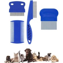 Tüy Fırçası Bit Tarağı Seti Evcil Hayvan Tüy Toplayıcı Bit Pire Önleyici T - EM002Z-7TZK1
