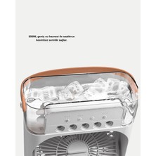 USB Bağlantılı Taşınabilir Mini Klima Fan 500ML Su Hazneli ve Sessiz Çalışma - EM002Z-7UAAM