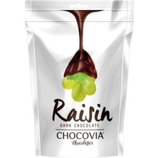 Chocovia Bitter Çikolata Kaplı Kuru Üzüm Draje 100 (Gr)