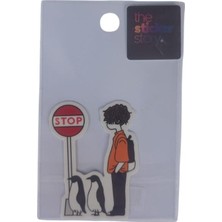 Ekstrafix Yapışkanlı Sudan Etkilenmeyen Sticker The Sticker Story Stop Tss0088 (1 Adet)