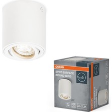 Ledvance LED 2700K IP20 GU10 Duy Beyaz Sıva Üstü Silindir Spot