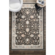 Venucci Home & Living Valencia %100 Polyester Vintage Modern  Dokuma Salon Oturma Odası Halısı