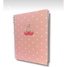 Lizy Spiralli Not Defteri - Çizgili 120 Yaprak - 17X24CM