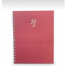 Lizy Spiralli Not Defteri - Çizgili 120 Yaprak - 17X24CM