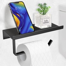 Microcase Duvara Monte Yapışkanlı Tuvalet Kağıdı Askılığı ve Telefon Tutucu - AL5707