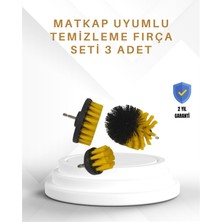 Yüksek Devirde Etkili Temizlik Sağlayan Matkap Ucu Fırça Seti - EM002Z-7U9CP6