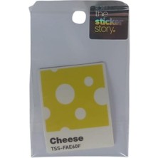Ekstrafix Yapışkanlı Sudan Etkilenmeyen Sticker The Sticker Story Cheese Tss0243 (1 Adet)