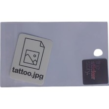  ekstrafix yapışkanlı sudan etkilenmeyen sticker the sticker story tattoo tss0260 (1 adet)