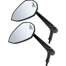 Vespa Gts-Gtv-Primavera-Sprint Ayna Kısa Tip *siyah* Takım  (2023- ) / X-Storm