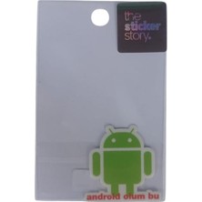  ekstrafix yapışkanlı sudan etkilenmeyen sticker the sticker story android tss0242 (1 adet)