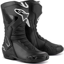 Alpinestars Smx-6 V3 Korumalı Motosiklet Botu Siyah  Beyaz