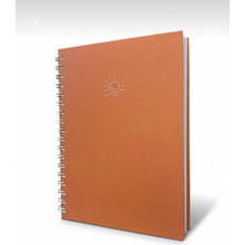 Lizy Spiralli Not Defteri - Çizgili 120 Yaprak - 17X24CM