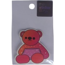  ekstrafix yapışkanlı sudan etkilenmeyen sticker the sticker story ayıcık tss0073 (1 adet)