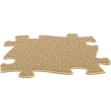 Muffik Çim Dokulu Yumuşak Tek Mat | Bej Renk · 29,80X29,80 cm · Ortopedik & Duyusal Oyun ve Aktivite Matı