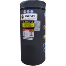 Aygüven 160 lt Çift Serpantinli Elektrikli Boyler Termometreli Anot Çubuklu ve Rezistans Dahil