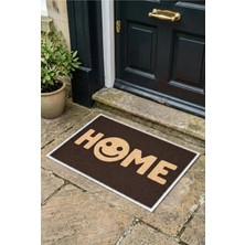 Zevahir Mobilya Dekorasyon Home Smile Modern Karşılama Kapı Önü Giriş Paspası