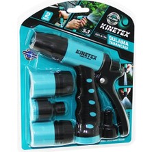 Krm 5ın1 - 2 Mod Sulama Tabancası Seti 1 - Tabanca - 4 - Bağlantı Aparatı (5047) Krm