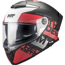 mt Helmets Thunder 4 Sv Waves B5 Kapalı Kask