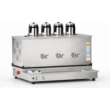 Anka Tüplü İnox Pro Plus Hibrit Smart 4 Demlikli 40 Litre Çay Makinesi