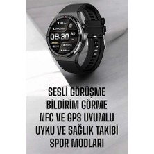 Uslucan Alışveriş Akıllı Saat Nabız Sensörlü Bildirim Görebilen Spor Modları Gps Takibi