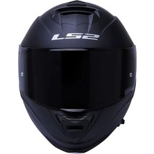 Ls2 Storm 2 Velvet Full Face Motosiklet Kaskı Şeffaf + Siyah Vizörlü