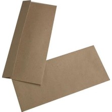 Doğan Diplomat Zarfı 105X240 Mm 90 Gr Kraft Silikonlu 500 Lü (1 Paket 500 Adet)