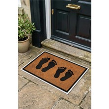 Zevahir Mobilya Dekorasyon Modern Evler Için Ayak Izi Kapı Önü Giriş Paspası