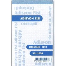 Altınyıldız Adisyon Fişi Numaralı Otokopili 2 Nüsha 50 Yaprak 408 (12 Koçan)