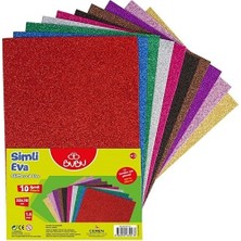  bu-bu simli eva 20x30cm 10 renk bubu-ev0037