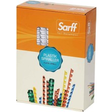  sarff plastik spiral 20 mm beyaz 100 lü (1 paket 100 adet)