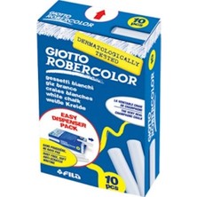  robercolor 538700 tebeşir yuvarlak tozsuz 10 lu beyaz (10 paket)