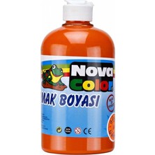  nova color nc-377 parmak boyası 500 gr turuncu