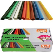 Sarff Sırtlık 10 Mm Oval Siyah 100 Lü (1 Paket 100 Adet)