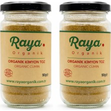 Raya Organik Organik Toz Kimyon 2’li Set (2 x 50 gr – Toplam 100 Gr)