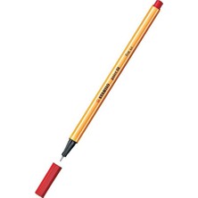  stabilo 88/40 keçe uçlu ınce kalem 88 point 0.4 mm kırmızı (10 lu kutu)