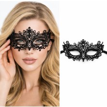 Zero Land Zengemtx Siyah Dantel Venedik Maskesi Kadın – Zarif Parti &amp; Balo Maskesi 6 No