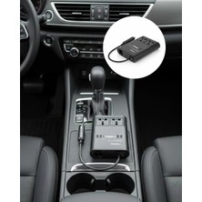 Uslucan Alışveriş Araç Için 12V 24V Güç Dönüştürücü 220V Priz ve USB Portlu