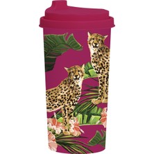 Herevin Desenli Kahve Bardağı Leopar 470 Cc 161920-014