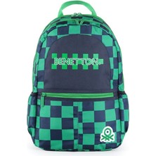 Benetton Okul Sırt Çantası Çift Bölme 3773