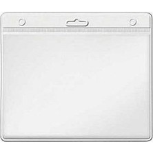 Persona 304 Yaka Kartı Poşeti 10.5 X 11 Cm Şeffaf 100 Lü (1 Paket 100 Adet)