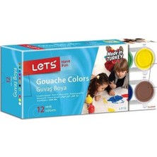  lets l-5112 guaj boya 12 renk 25 mg.