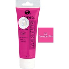 Maries Akrilik Boya 75 Ml Fluorescent Pink 815-373 MRMAR0178 (1 Adet)