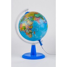  gürbüz dünya küre modern siyasi ışıklı 30cm 48403