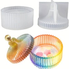 Tahtakale Toptancı Epoksi Silikon Kalıp Kral Kapaklı Şekerlik ve Takı Kutusu Kalıbı