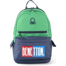 Benetton Okul Sırt Çantası Çift Bölme 3785