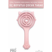 Muggio Kids Comb Üç Boyutlu Spiral Tasarımlı Saç Açma Tarama Çocuk Saç Fırçası