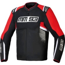 Alpinestars MM93 T-Sps Air V2 Korumalı Motosiklet Montu Siyah  Kırmızı  Beyaz