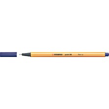 Stabilo 88/22 İnce Uçlu Keçeli Kalem 88 Point 0.4 Mm Gece Mavisi (10 Lu Kutu)