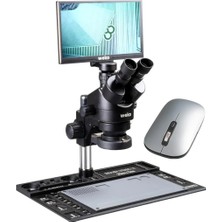 Weko WK-22485 20-130X 28MP 60FPS 11.6 Inch Dijital Büyüteç - Trinoküler Mikroskop